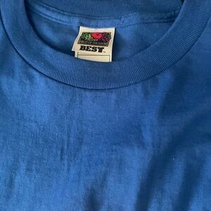 Fruit of the Loom Blue T-Shirt